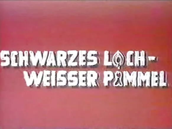 Vintage Allemand 70's -, - Ébène Crème Squirt.